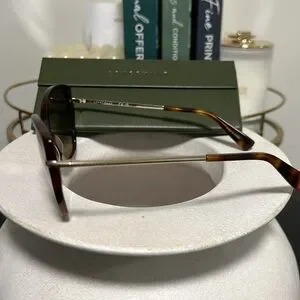 NWOT Longchamp Havana Gold/Brown Sunglasses Longchamp | Accessories | Longchamp Rectangular Sunglasses  main image 3